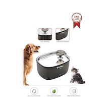 Torima Tpd-01 Siyah Otomatik Filtreli Kedi Köpek Su Pınarı Su Çeşmesi Ultra Sessiz Su Şelalesi