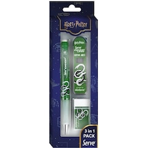 Serve Deep Üçlü Set 0.7 Mm Harry Potter Koleksiyonu Mekanik Versatil Kalem, 2b Min 48 Li & Pvc Siz Silgi Seti - Koyu Yeşil Çok Renkli Serve Deep Üçlü Set 0.7 Mm Harry Potter Koleksiyonu Mekanik Versatil Kalem, 2b Min 48 Li & Pvc Siz Silgi Seti - Koyu Yeşil Çok Renkli