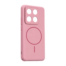 Xiaomi Mi 14t Pro Mika Pc Magsafe Kapak - Pembe - Pembe