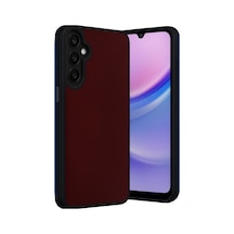 Samsung Galaxy Uyumlu M15 Kılıf Aras Deri Kapak - Bordo Bz8683140837037