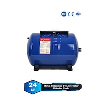 Sumarkt Trtank Profesyonel 24 Litre Yatay Ayaklı Nsf Membranlı Hidrofor Genleşme Tankı