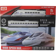 Ctoys 1:43 Hızlı Tren Seti 16 Parça