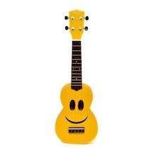Moon Gu80Bsmıle Smile Desenli Ukulele