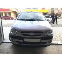 Hyundai Getz Makyajlı Uyumlu Body Kit Ön Tampon Eki Kırılmaz Yumuşak Lip Mat Siyah