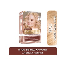 L Oréal Paris Excellence Creme Nude Renkler Saç Boyası 10u Nude Açık Sarı