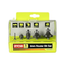 Ryobi RAKRBS5 5 Parça Freze Uç Seti  - T5132003828
