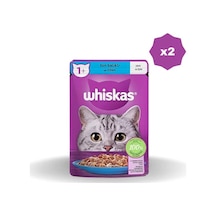 Whiskas 85 Gr Ton Balıklı Yaş Mama Poşet - 2 Adet Kedi Maması