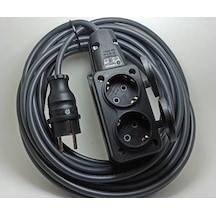 Bemis 2 li Kauçuklu Priz 3x1.5mm Uzatma 2 Met.