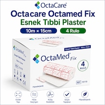 Octacare Octamed Fix Esnek Plaster 10m 15cm 4 Rulo