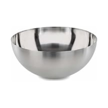 Salata Kasesi "blanda Blank" Servis Kasesi 28 Cm Çap Paslanmaz Çelikten Gümüş Açık Mavi