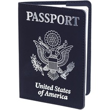 Shpul Rfıd Korumalı Deri Pasaportluk Mavi 064419