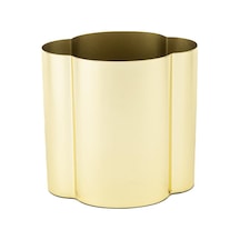 Mikasa Moor Gold Flower Metal Vazo 15x11x15 Cm