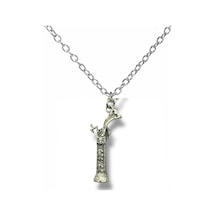 Korsan Tüfeği Figürlü Retro Kolye Gümüş Renk Unisex Metal Takı Çok renkli