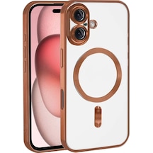 Newface Apple İphone 17 Kross Magneticsafe Kapak - Turuncu