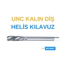Ert Unc Kalın Diş Helis Makine Kılavuzu - Unc 1/4