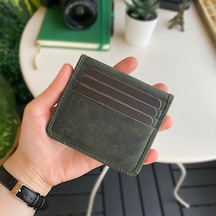 Modica Sazara – Hakiki Deri Süper Ince Minimalist Cüzdan, Modern Tasarım, Slim Kartlık