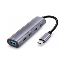 Type-c Hub Pd Usb 3.0 Usb-c 5 Port 60w Gri Hdx7895 Evimdeyokyok