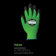 Tg5140 Mıcrodex Ultra Nıtrıl Kesilme Seviyesi C İş Eldiveni