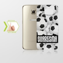 Kişiye Özel Samsung Galaxy S6 Edge Ince Şeffaf Silikon Telefon Ka (500613200)