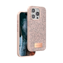 Onegif Apple iPhone Uyumlu 15 Pro Max Bright Simli Kapak - Pembe İtdark17902
