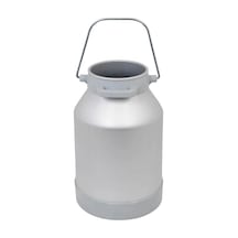 Melasty Süt Sağma Makinesi Alüminyum Süt Güğümü 30 Litre İki Kulp-tek Saplı Dar Ağız Kapak Hariç -1735