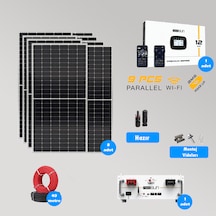 Cks Enerjı 12 Kw Lityum Akülü Hazır Solar Paket Kolay Kurulum