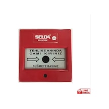 Selda Yangin Alarm Butonu 220 Volt
