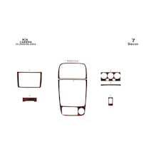 Kia Carens Torpido Kaplama 2000-2002 7 Parça Maun
