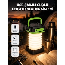 Mey İthalat Taşınabilir Şarjlı Led Lamba - Dokunmatik Kontrol, Üç Kademeli Işık Ve Uzun Ömürlü Pil Performansı
