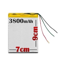 Polypad İ70 Batarya Pil 3800mah - 3 Kablolu