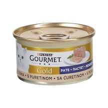 Purina Gourmet Gold Yaş Kedi Maması 85 G Hindi 8'li Avantaj Paketi - 8 Adet Tarı