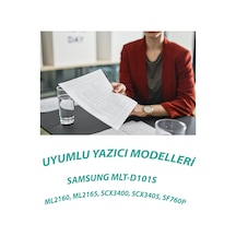 Ml2160 Ml2165 Mlt-d101s Scx3400 Scx3405 1500 Sayfa Verimli New Fırmware Güncel Çip Muadil Ton