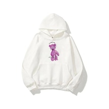 İm Very Vell Unisex Sweatshirt Hoodie Beyaz Beyaz