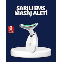 Yüz Ve Boyun Sıkılaştırıcı Cilt Bakım Cihazı Ems Mikro Akım & Kırışıklık Giderici