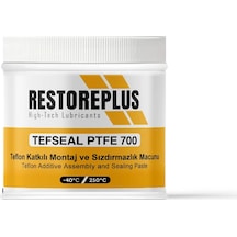 Restoreplus Tefseal Ptfe 700 Teflon Katkılı Montaj Ve Sızdırmazlık Macunu 500 G