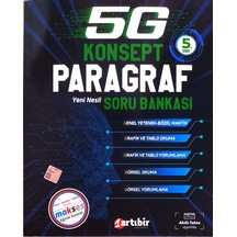 Artıbir Yayınları 5. Sınıf Paragraf 5G Konsept Soru Bankası