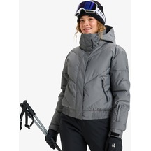 Roxy Snow Shımmer Jk Kadın Anthracite - Solid Snowboard Ceketi Erjtj03544-11793 Gri