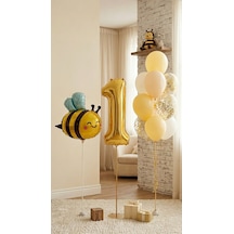 Sevimli Arı Temalı Doğum Günü Balon Seti 11 Parça Sarı