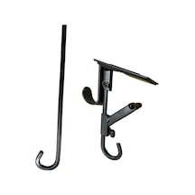 Suntek Yılbaşı Çorabı Askısı Metal Dekoru Şömine Şöminesi Tatili 22x4,5x6,3 Cm