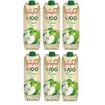 Meysu %100 Elma Suyu 1 Lt X 6 Adet