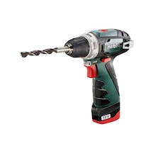 Metabo Powermaxx BS 12V 2 Amper Bez Çantalı Tek Akülü Matkap