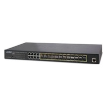Planet Pl-gs-5220-16s8cr 24 Port Gigabit Mini-gbıc Sfp 8 Port Gigabit Ethernet L2 Yönetilebilir Switch