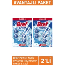 Bref Aktif Power Wc Blok Okyanus Promosyon Paket 2 X 100 G 4'li Avantaj Paketi Mıchu