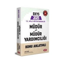 Data Yayınları 2025 MEB EKYS Müdür ve Müdür Yardımcılığı Konu Anlatımlı