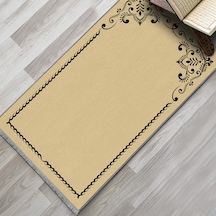 Evaşk Namazlık Dokuma Halı Kaymaz Muslumana Seccade66x113 Bej EVASK811H80