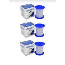 Dermafix Hipoalerjenik Tıbbi Şeffaf Flaster 5x2,5 Cm 3 Adet