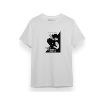 Cowboy Bebop Spike See You Space Cowboy Beyaz Kısa Kol Erkek Tshirt 001