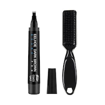 Suntek Erkekler Sakal Doldurma Kalemi Fırça Ile Su Geçirmez Kahverengi