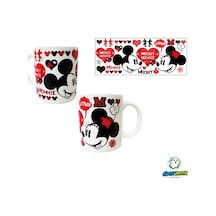 Mickey Ve Minnie Kupa Bardak Tek Adet K0313 Çok Renkli