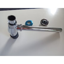 Lavabo/Eviye Sifonu ve Yuvarlak Süzgeci A45155